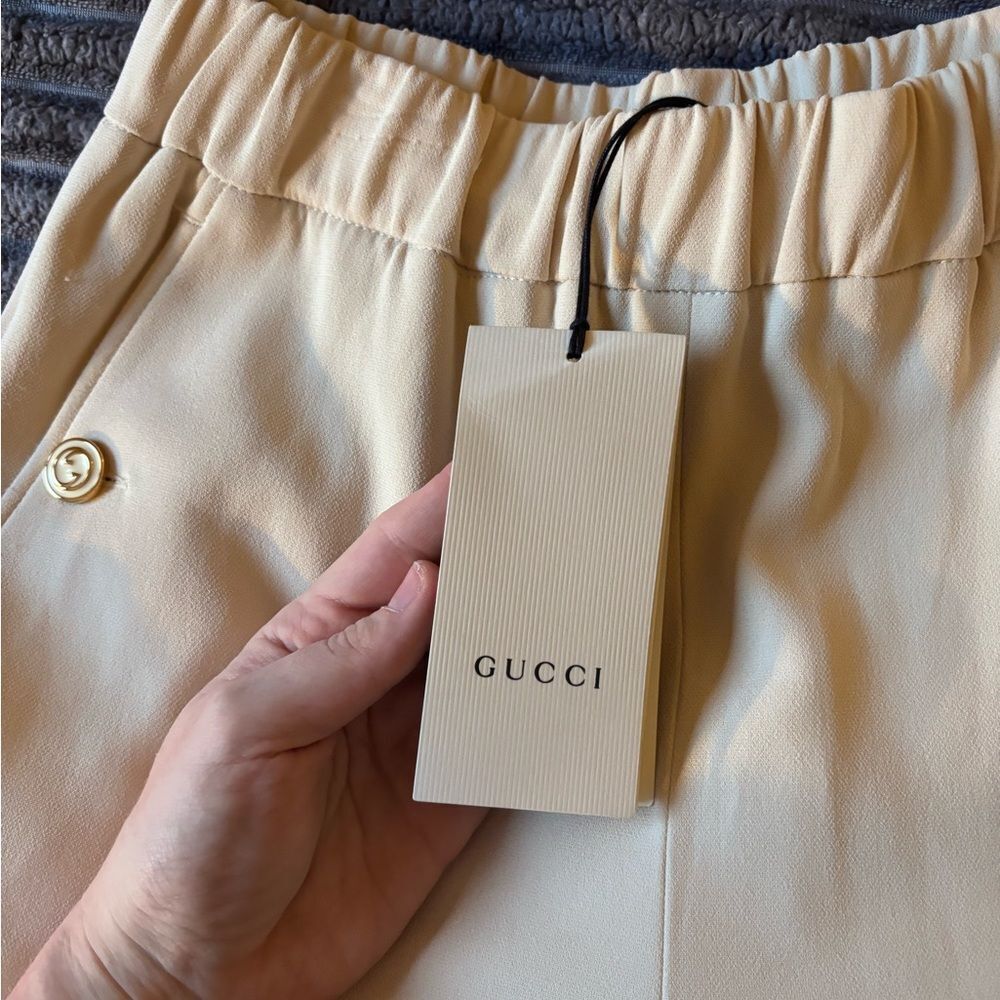 Gucci Cream Pants